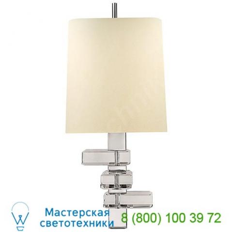 Visual comfort tob 2916hab/cg-pl moreau wall light, настенный светильник