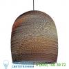 Gp-121-ul bell scraplight natural pendant light graypants, светильник