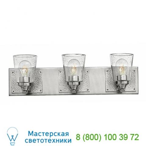 Hinkley lighting 51823bn jackson 3 light bath light, светильник для ванной