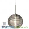 Besa lighting kristall 8 one light pendant (clear/nickel/flat cord/led) - open box , светильник