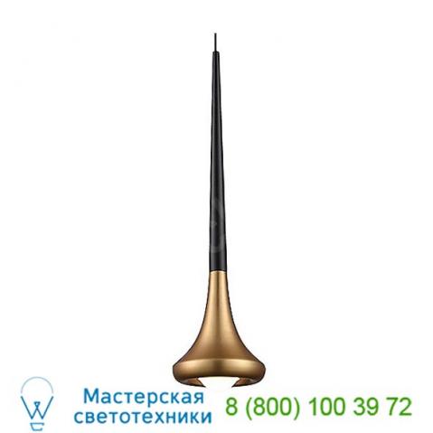 Kuzco lighting pd19601-bk/bn davis led pendant light, подвесной светильник