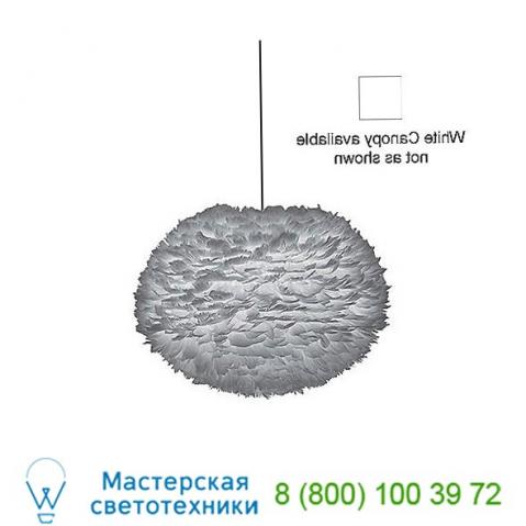 Umage eos large pendant light (grey/white/6 ft. 10 in. ) - open box, светильник