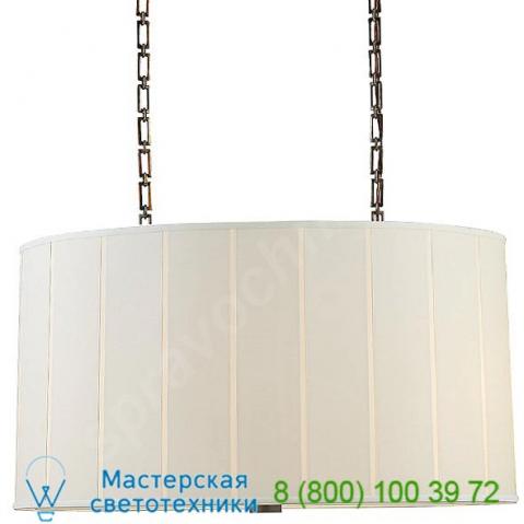 Visual comfort perfect pleat oval pendant light bbl 5031bz-s, светильник