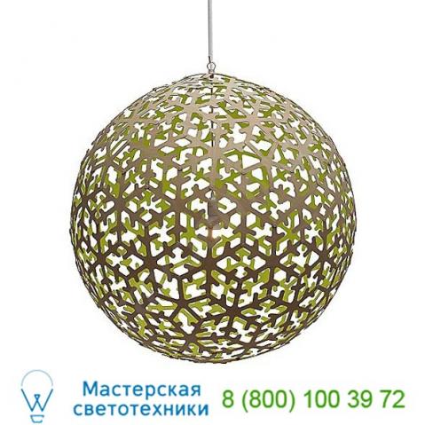 Pla-0800-nat-aqu pola pendant light david trubridge, светильник