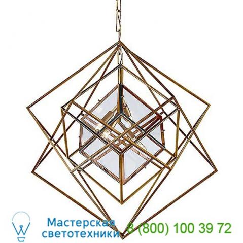 Visual comfort cubist chandelier kw 5020ai-cg, светильник