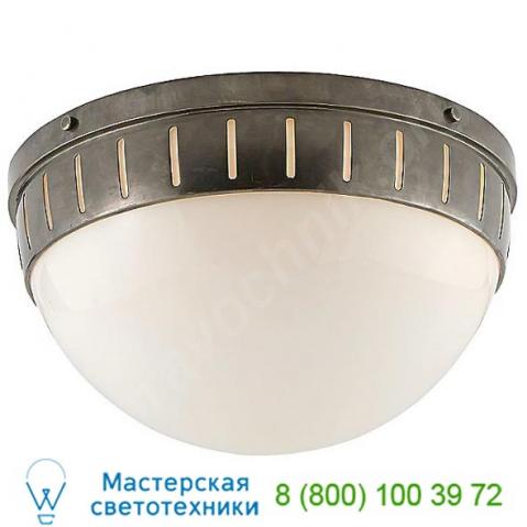 Hicks flush mount ceiling light visual comfort tob 4084an-wg, потолочный светильник