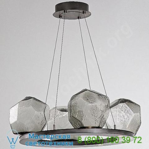 Chb0039-0a-fb-b-ca1-l1 gem bezel ring led chandelier hammerton studio, светильник