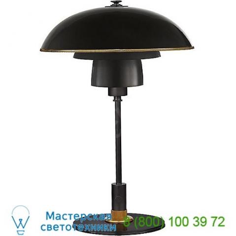 Visual comfort whitman desk lamp tob 3513bz/hab-bz, настольная лампа