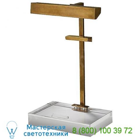 Mcclean easel table lamp visual comfort sp 3041bz, подсветка для картин