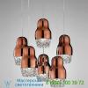 Fedora cluster pendant light axo light usfedor3brbcgu1, подвесной светильник