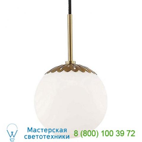 H193701l-agb mitzi - hudson valley lighting paige pendant light, светильник