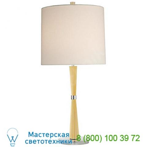 Bbl 3036ebo-l visual comfort refined rib table lamp, настольная лампа