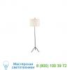 S651x meurice polished nickel floor lamp robert abbey, светильник