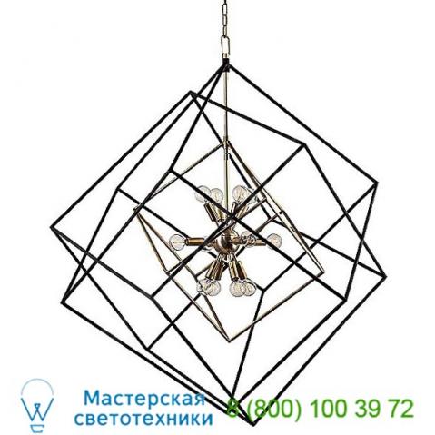 1222-agb hudson valley lighting roundout multi-cube pendant, подвесной светильник