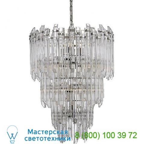 Sk 5423hab-ca adele three tier waterfall chandelier visual comfort, светильник