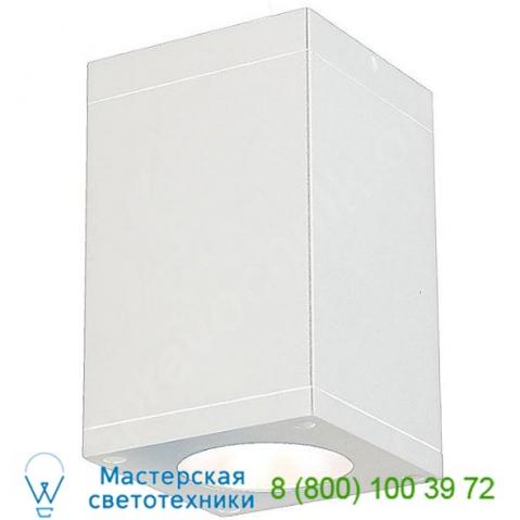 Wac lighting cube architectural flush mount ceiling light dc-cd05-f827-bk, уличный потолочный