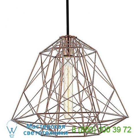 Mitzi - hudson valley lighting h182701-pb ani pendant light, светильник