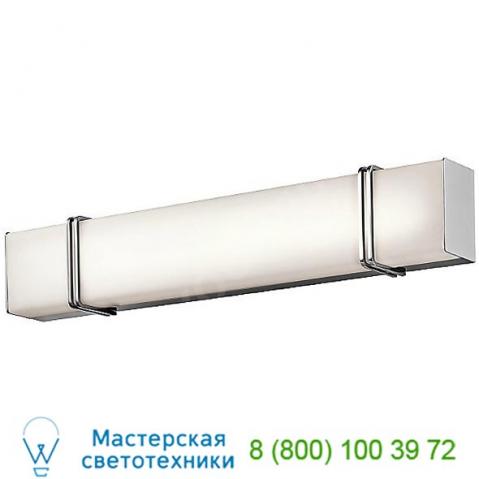 Impello led linear bath bar kichler 45801chled, светильник для ванной