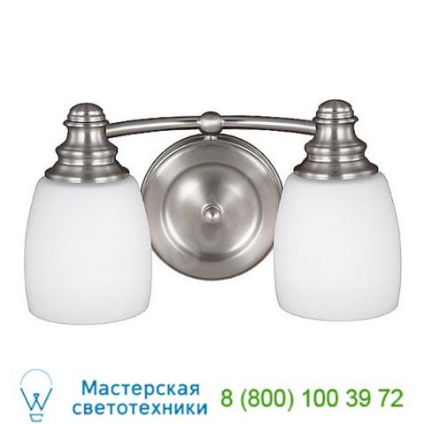 Feiss bentley 2 light bath light vs7402-sn, светильник для ванной