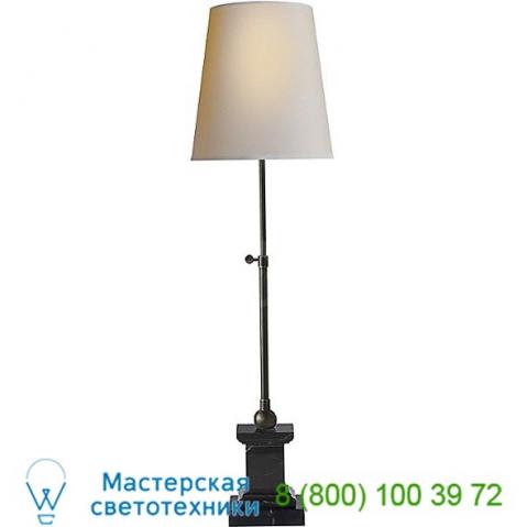 Tob 3101bm/bz-np brett tob3101 table lamp visual comfort, настольная лампа