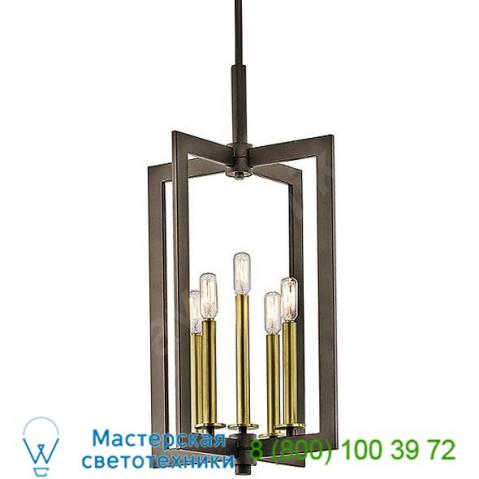 Kichler 43900clp cullen 5 light foyer pendant light, светильник