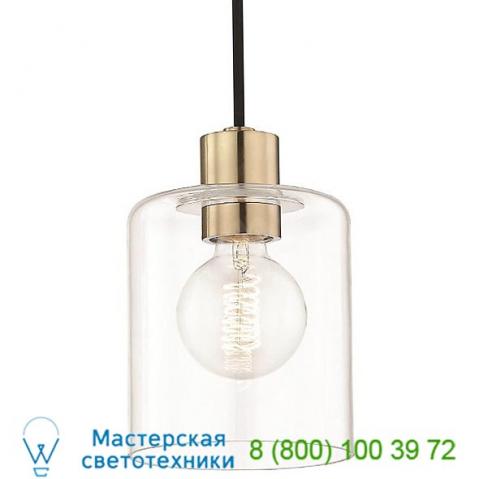 Mitzi - hudson valley lighting h108701-agb neko pendant light, подвесной светильник