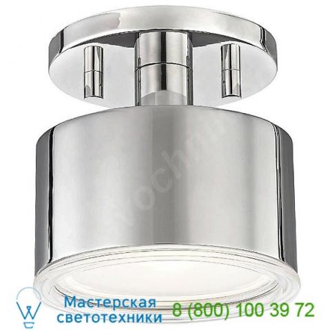 Nora flush mount ceiling light mitzi - hudson valley lighting h159601-agb, светильник