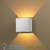 Bruck lighting qb led wall sconce (white/dimmable) - open box return ob-103040wh/wh/dim, опенбокс