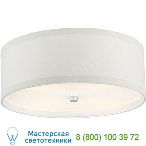 Walker flush mount ceiling light visual comfort ks 4070bsl-l, светильник