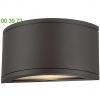 Wac lighting ws-w2609-bk tube 2609 indoor/outdoor led wall sconce, настенный светильник