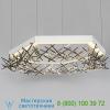 Cc-he-ch-114abp ridgely studio hex criss cross led chandelier, светильник