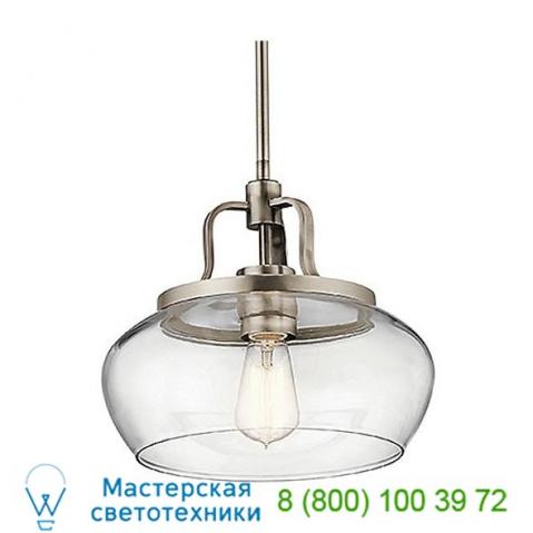 Davenport convertible semi-flush mount / pendant light kichler 43903ap, светильник