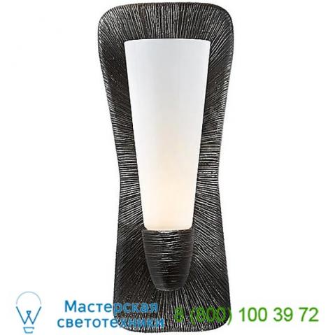 Kw 2044ai-wg visual comfort utopia large single wall sconce, бра