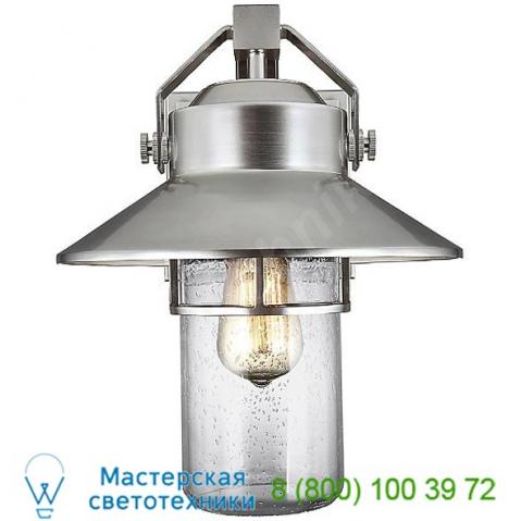 Ol13900pbs boynton outdoor wall sconce feiss, уличный настенный светильник