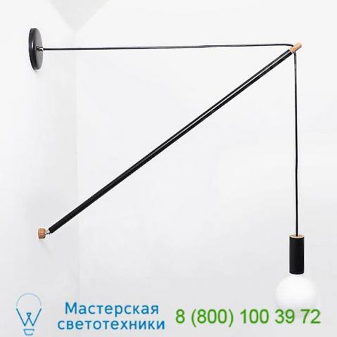 Pl-2blk andrew neyer pennant wall light, бра