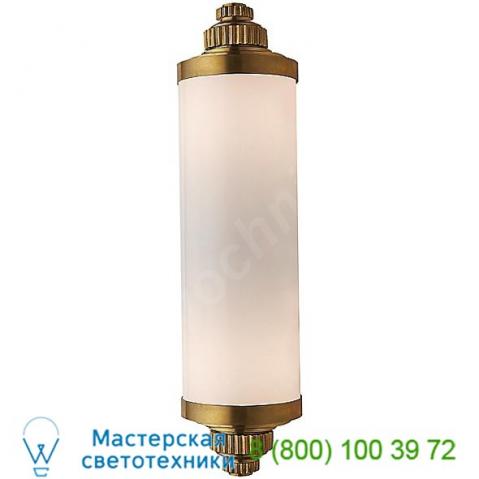 Ruhlmann linear bath wall sconce visual comfort chd 2359ab-wg, светильник для ванной