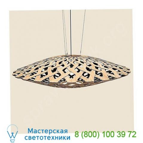 Flx-0800-nat-red flax pendant light david trubridge, светильник
