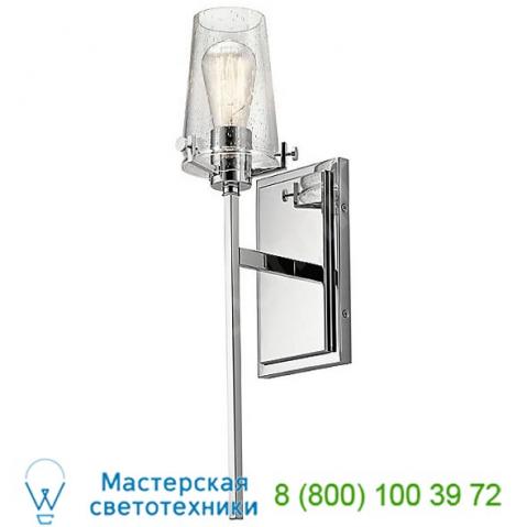 Kichler alton wall sconce 45295ch, настенный светильник