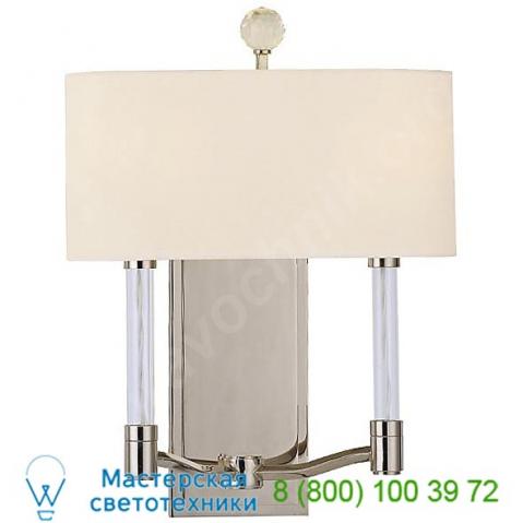 3002-pn waterloo two light wall sconce hudson valley lighting, настенный светильник бра