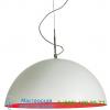 Mezza luna 1 white transparent mezza luna pendant light in-es art design, светильник