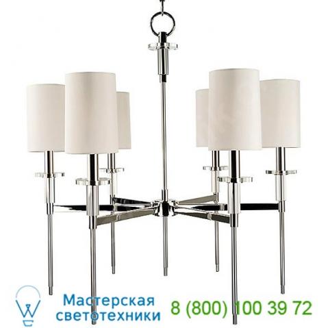 Hudson valley lighting amherst chandelier 8518-pn, светильник