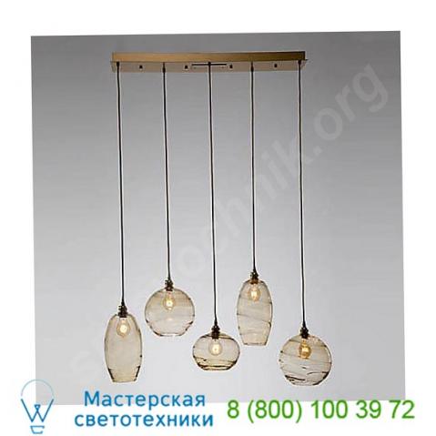 Misto linear multi light suspension hammerton studio plb0048-05-fb-oa-c01-e2, светильник