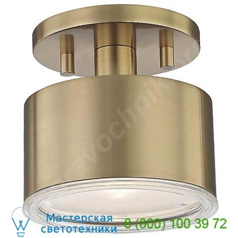 H159601-agb mitzi - hudson valley lighting nora flush mount ceiling light, светильник