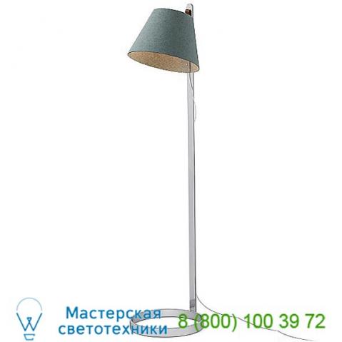 Lana floor lamp pablo designs lana flr stn/gry crm w/ped, светильник