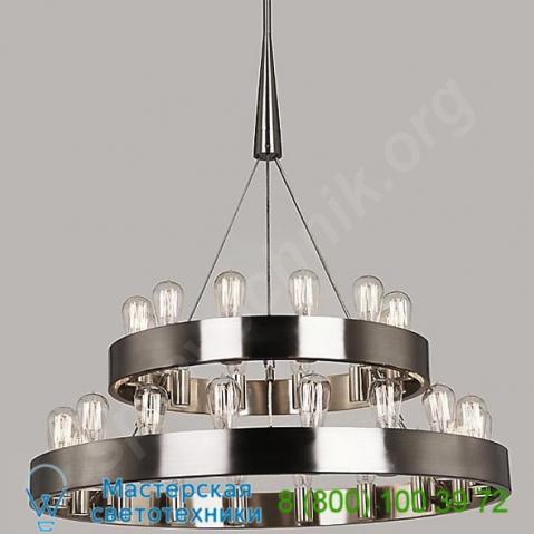 Candelaria 2 tier chandelier b2099 robert abbey, светильник