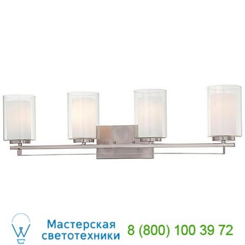 Parsons studio 4 light bath light 6104-84 minka-lavery, светильник для ванной