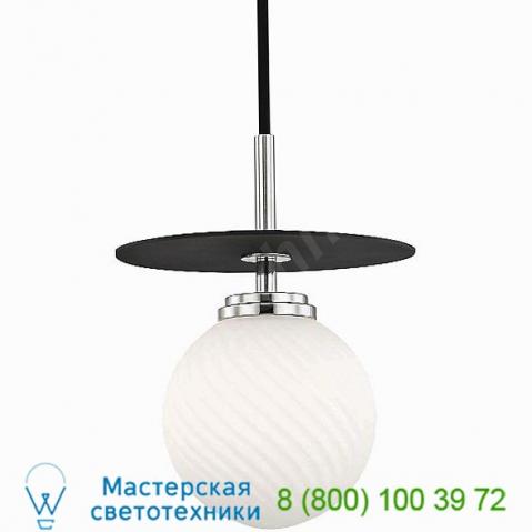 H200701l-agb/bk mitzi - hudson valley lighting ellis led pendant light, светильник