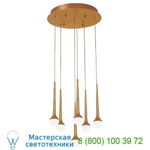 Honey drip led multi-light pendant light p8226-668-l george kovacs, светильник