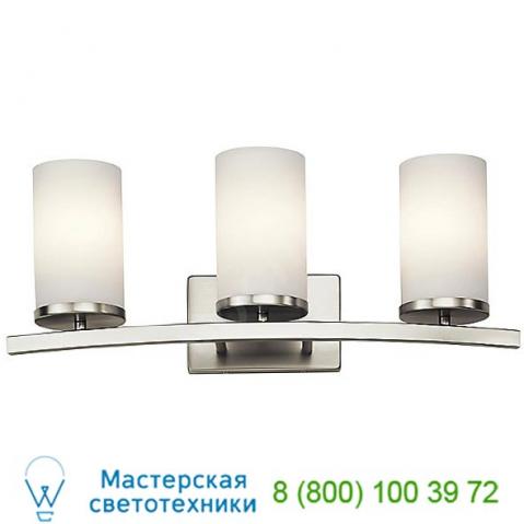 Crosby bath light kichler 45496ch, светильник для ванной