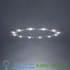 Flat ring 12 led pendant light  lumen center italia, светильник